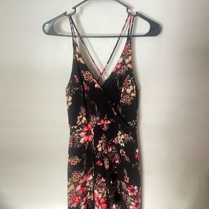 Floral romper dress